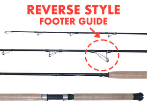 Q & A: Reverse Style Footer Guide On Tuna Casting Rods