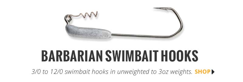 Classic Barbarian Swimbait Hooks