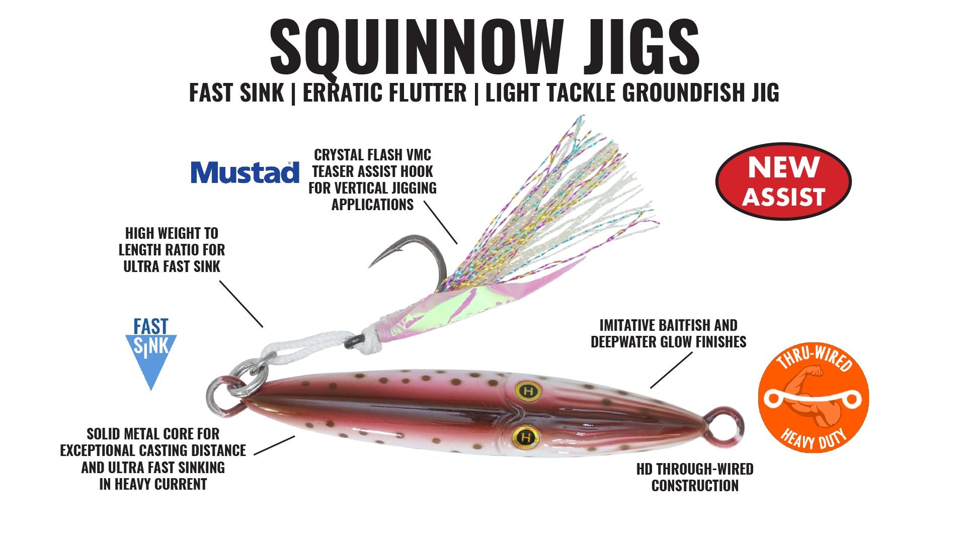Squinnow Groundfish Jigs