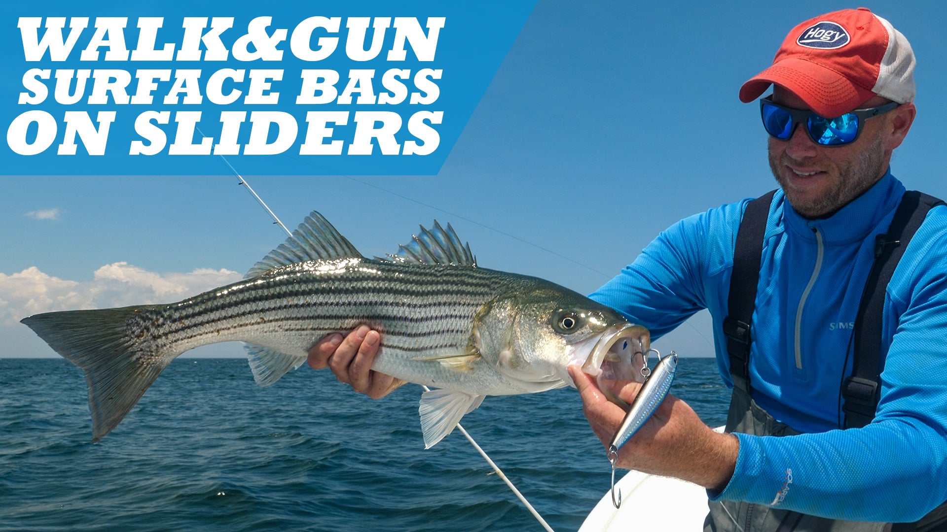 Walk & Gun Casting: Surface Stripers On Sliders