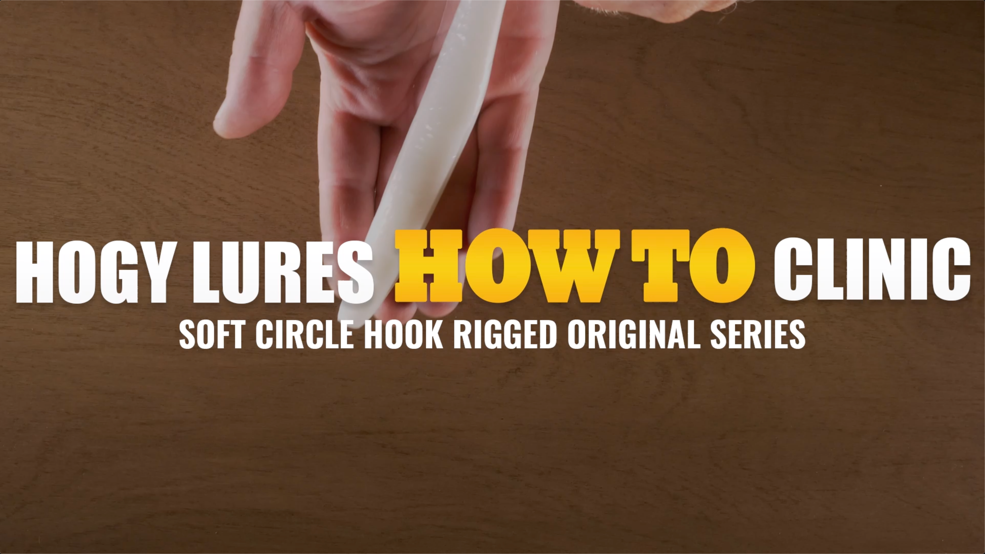 DIY Soft Circle Hook + Hogy Original Eel Rigging