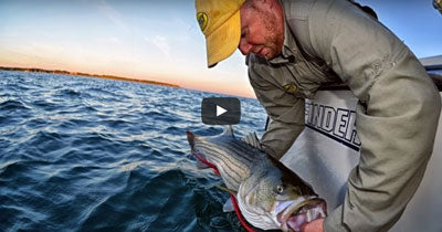 Video: Trolling Tube and Worm for Stripers