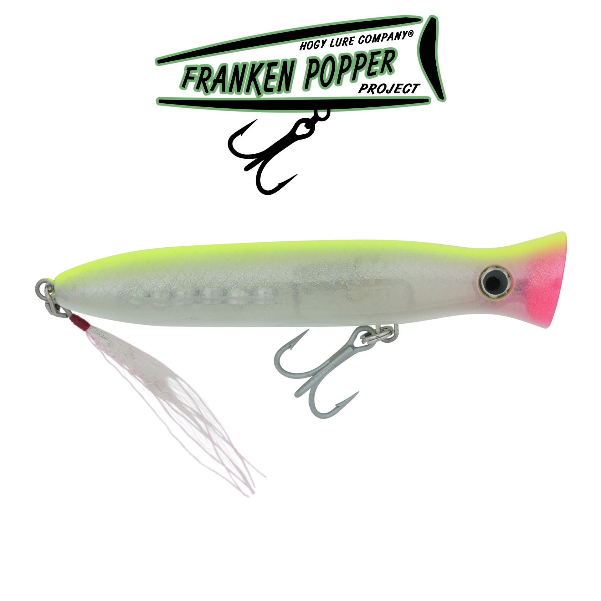 Charter Grade FRANKEN Macro Chug Popper: 1 7/8oz - 6inch Bundle (5pc)