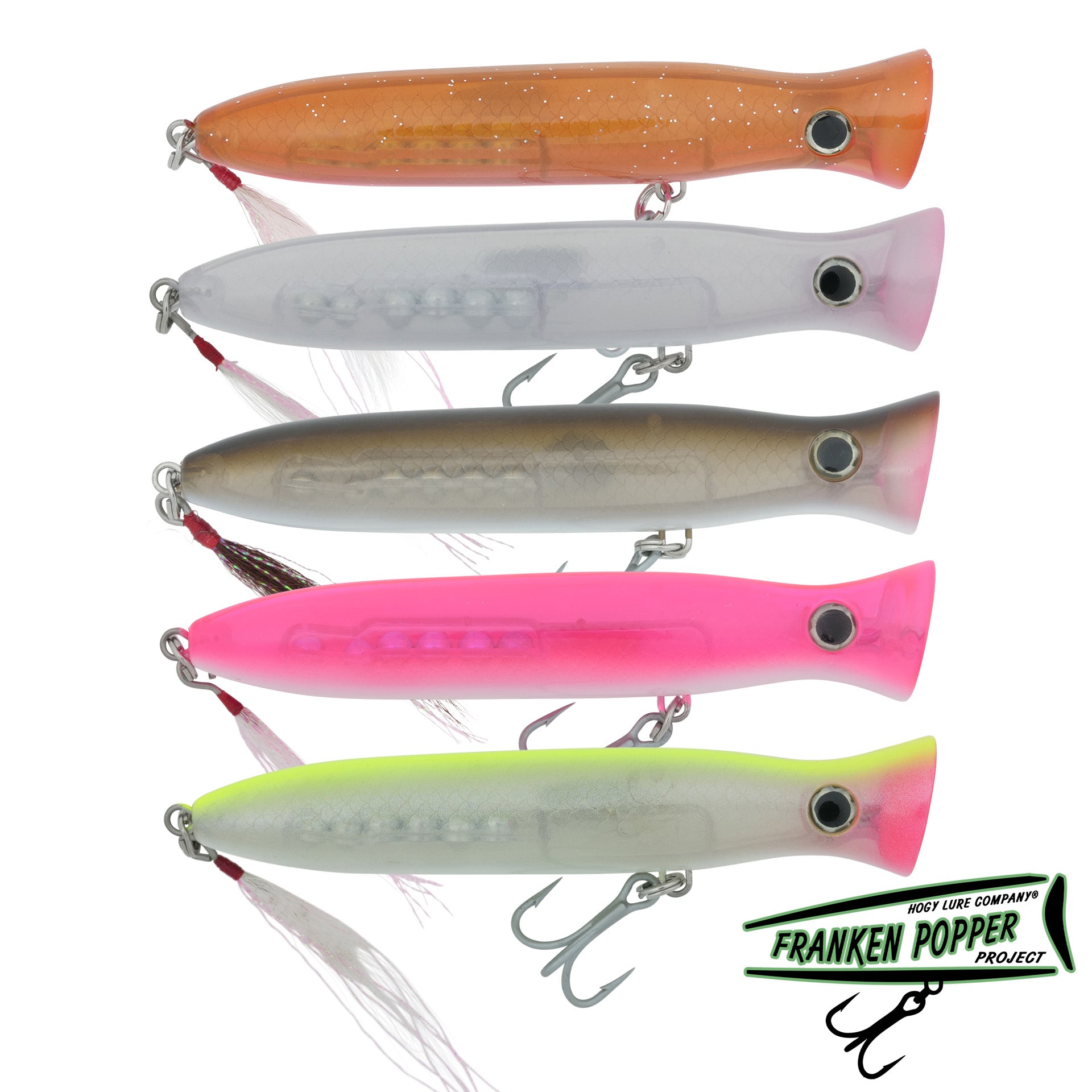 chug ike fishing lure Charter Grade FRANKEN Macro Chug Popper: 1 7/8oz