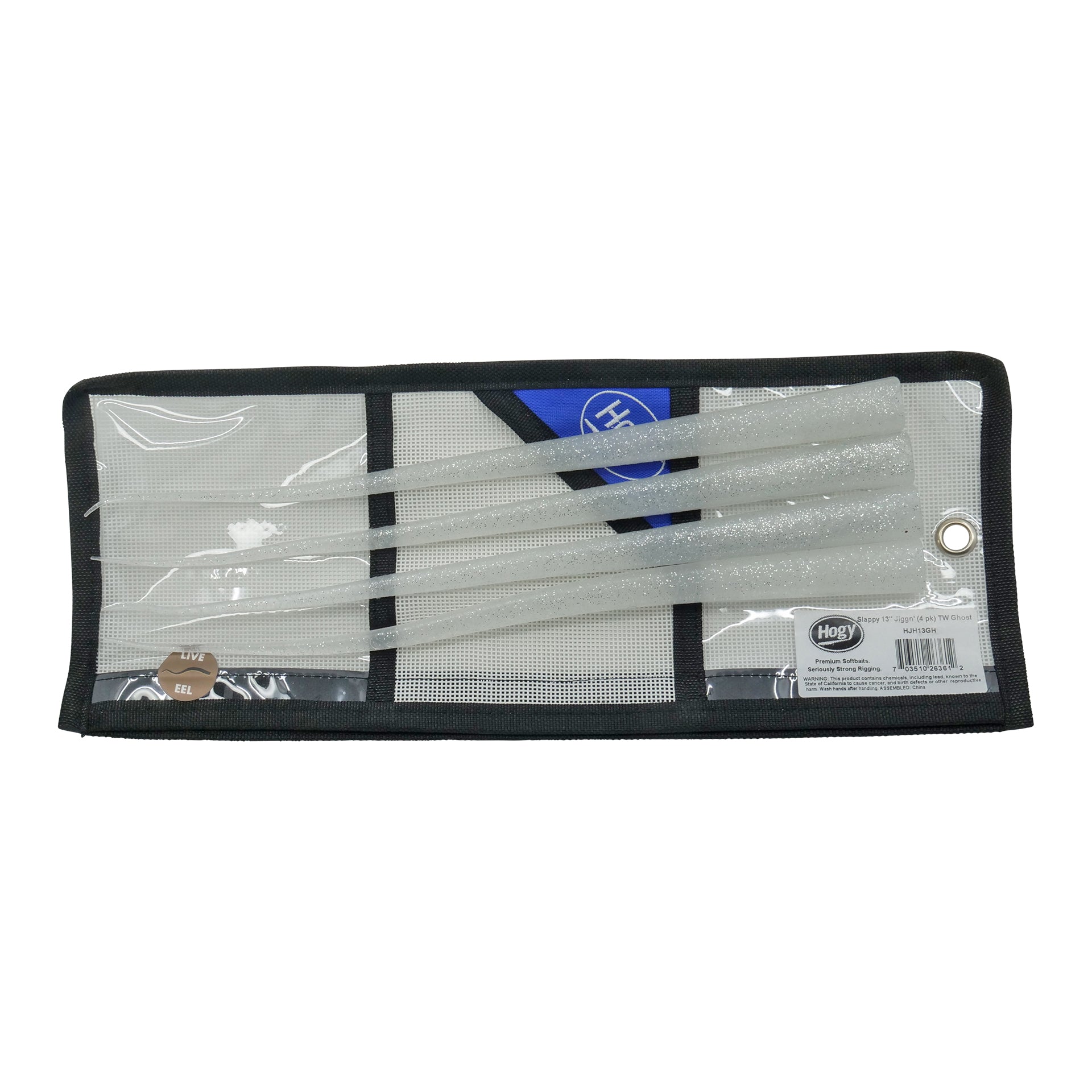 Protail Slappy Swim Eel 13" (4pack) + Mesh Storage Bag
