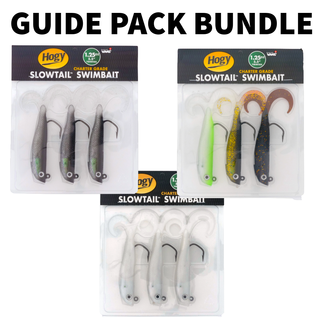 Labor Day Deals: 5.5" 1.25oz Slowtail Guide Pack Bundle
