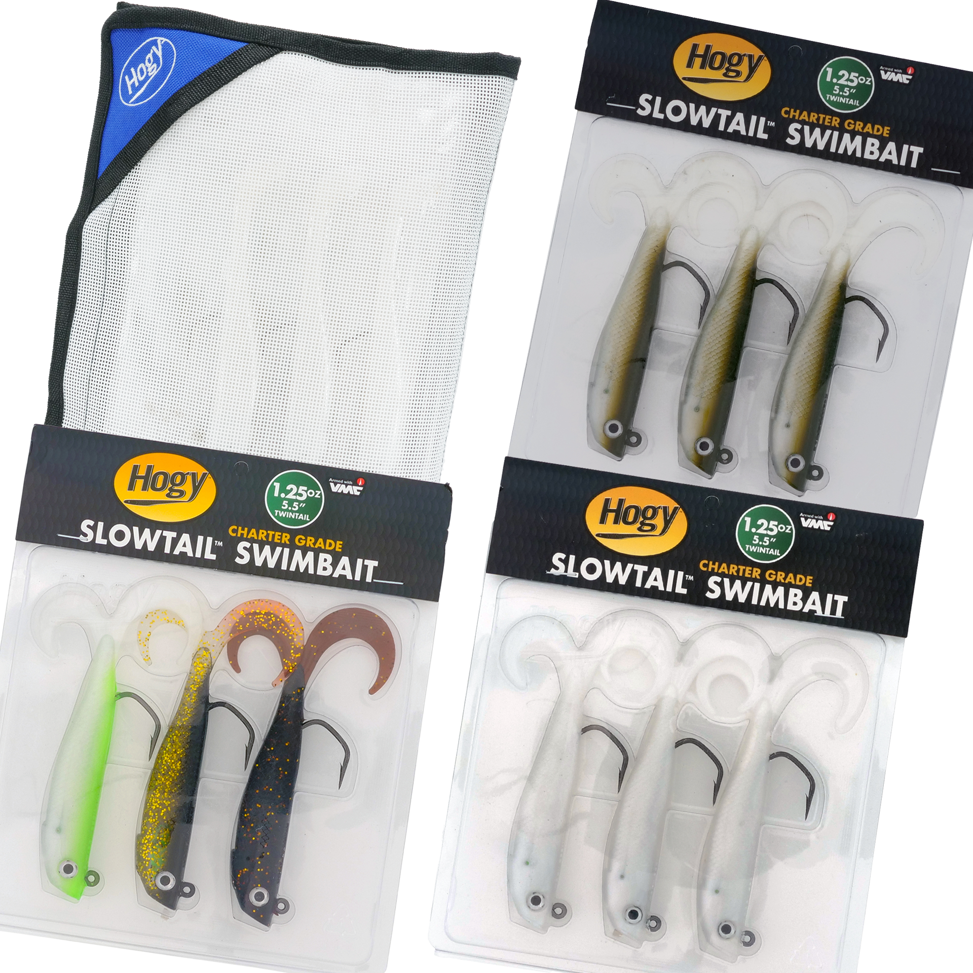 DOTW: Slowtail Twin Tail Guide Pack: 5.5" 1.25oz Bundle (10pc)