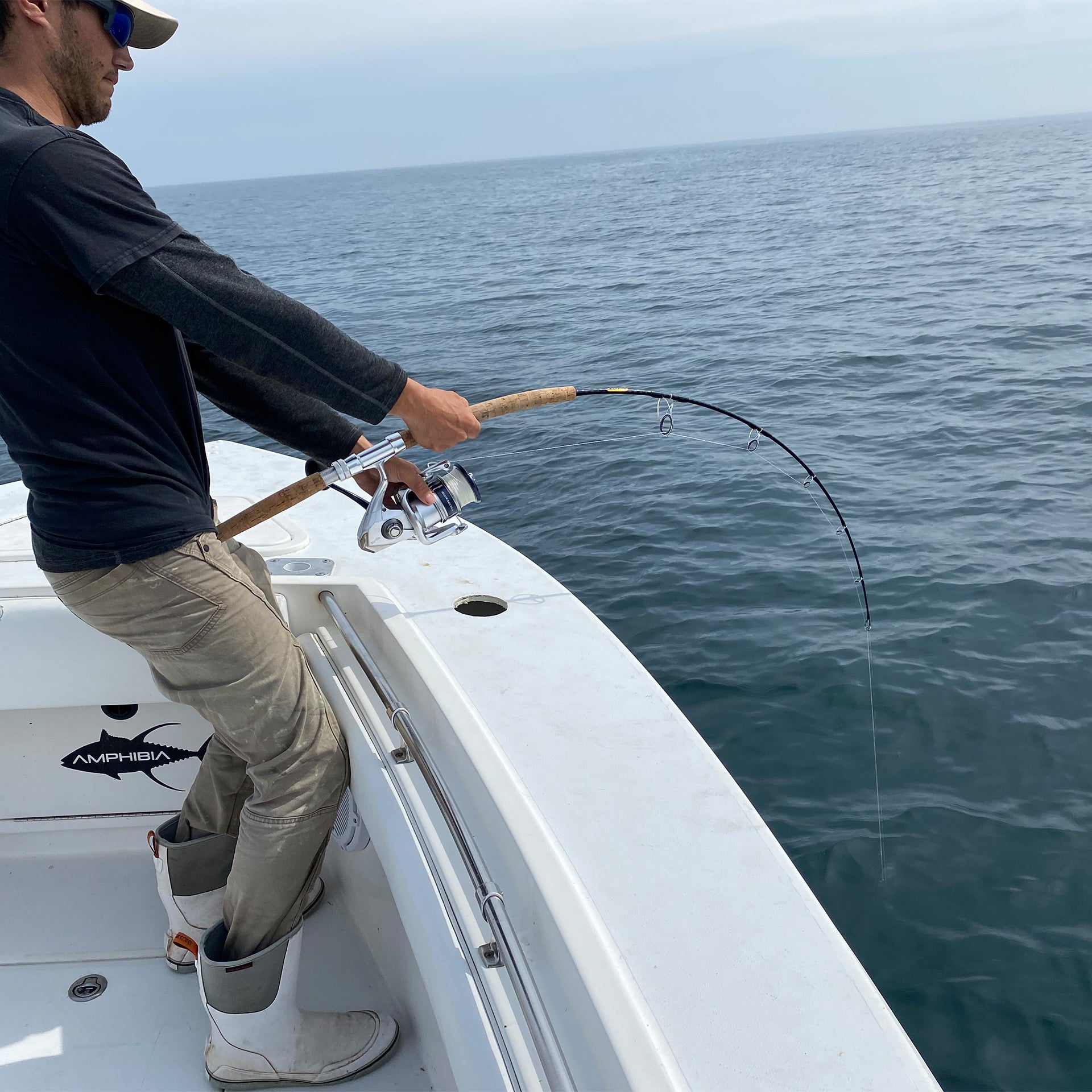 SPECIAL: Tuna Jigging Spinning Rod: Mod-Fast Action 5' 9" MH (4oz - 16oz)