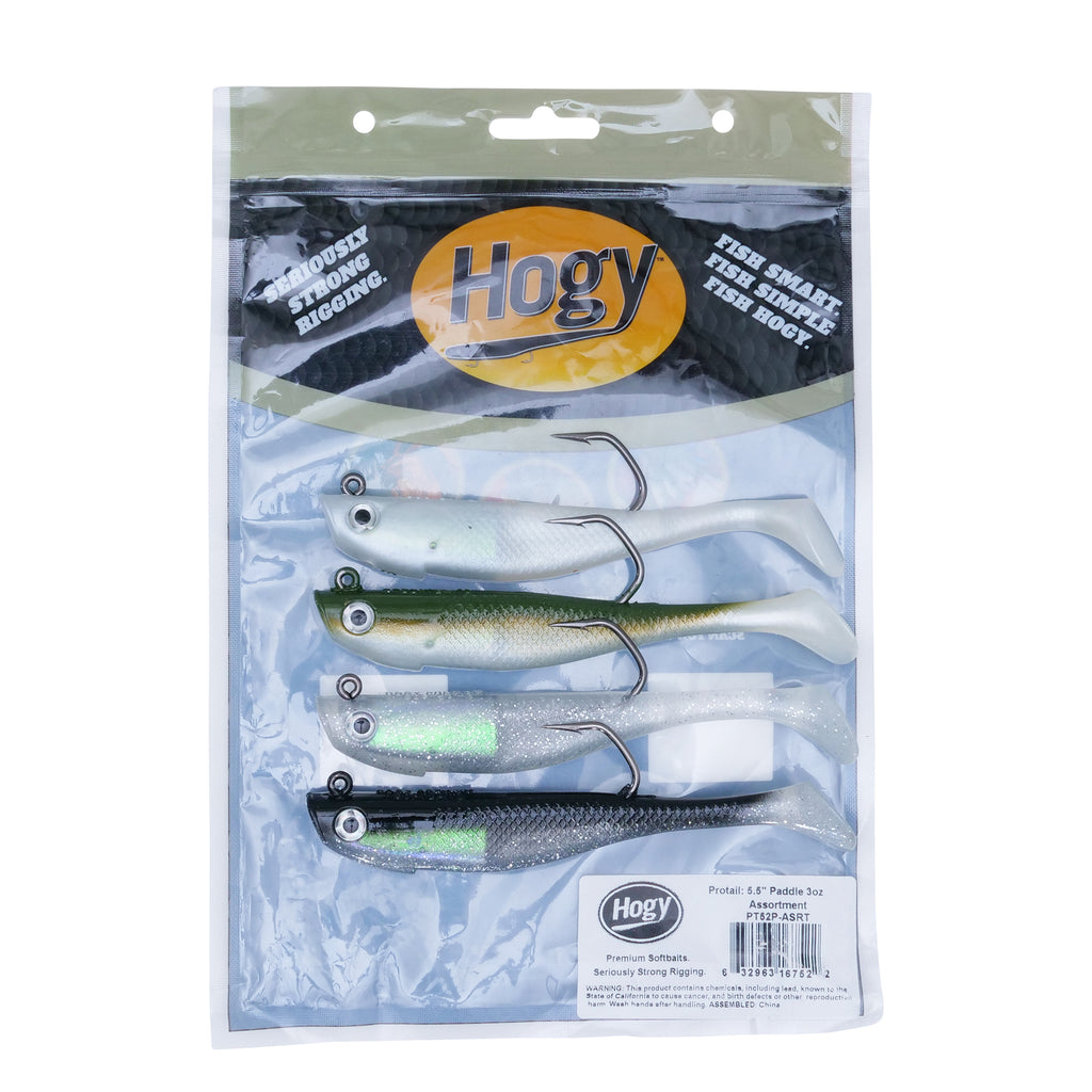 5.5 3oz Protail Paddle Kit (4pc) – Hogy Lure Company Online Shop