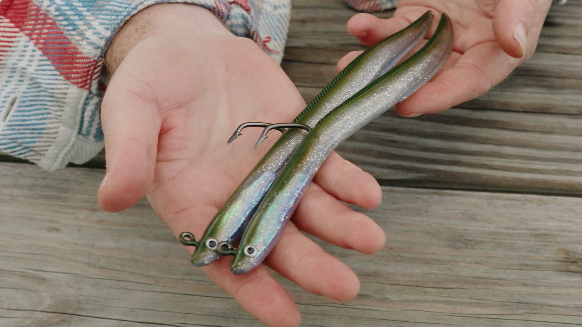 Dropping “Eels” for Stripers in A Kayak: A Shallow Water Approach