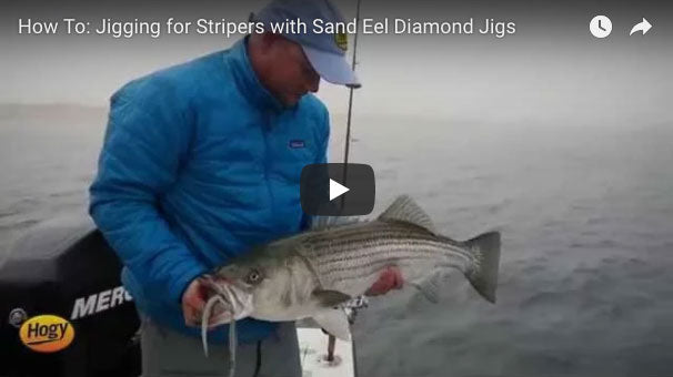 How-To: Casting and Jigging Sand Eel Lures for Striped Bass