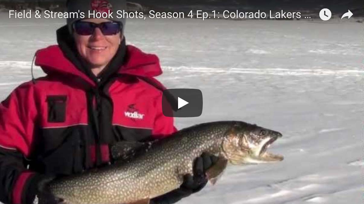 Trophy Lake Trout Ice Fishing