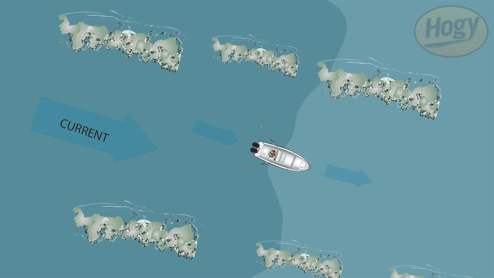 STRIPER CHANNEL TROLLING