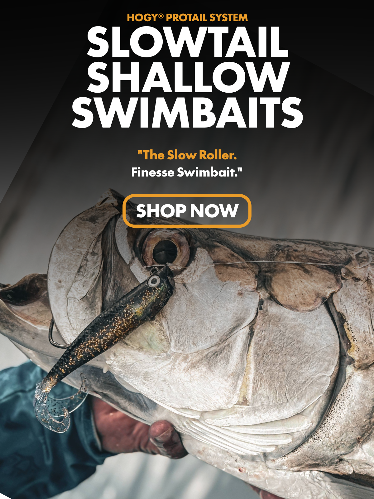 Hogy Slowtail Swimbait Fishing Lure