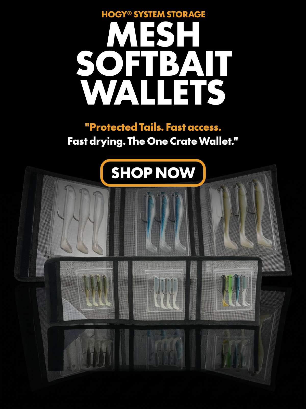 Hogy Mesh Softbait Wallet Storage