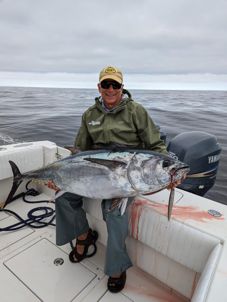 Sand Eel Jigging Bluefin Tuna