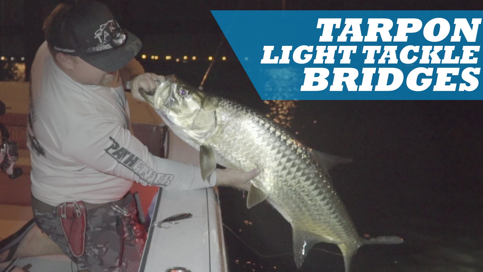 Light Tackle Bridge Tarpon Fishing