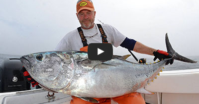 Trolling for Bluefin Tuna South of MV - July 2016