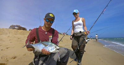 Video: Surf Fishing Albies