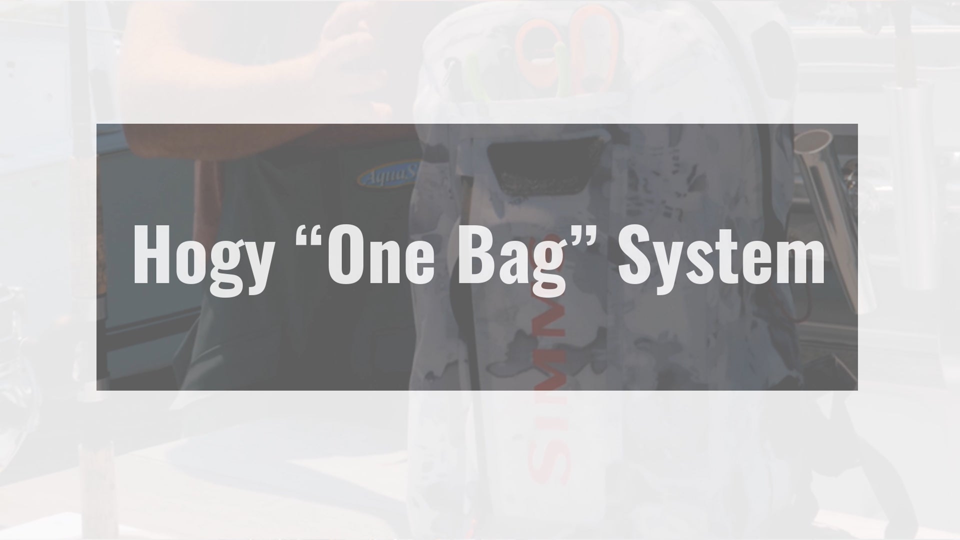 The Hogy Inshore System Introduction