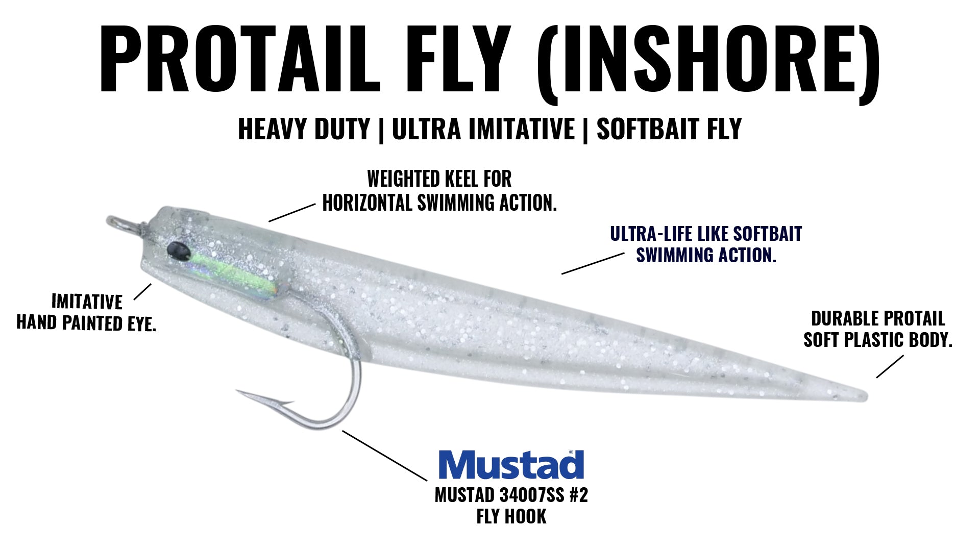 Protail Softbait Fly (Pop N' Fly)