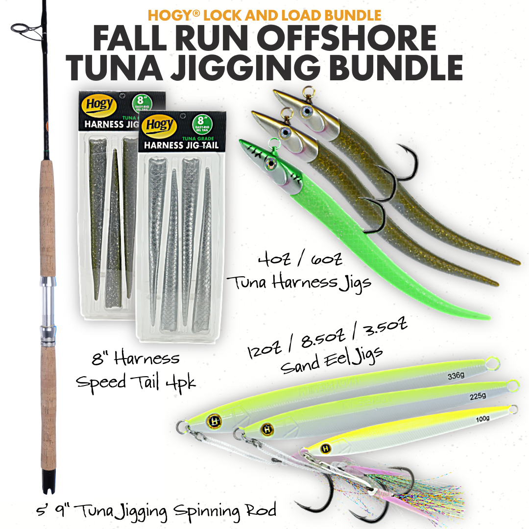 Tuna Jigging Lock & Load Bundle (5'9" Tuna JIgging Rod + Lure Kit)