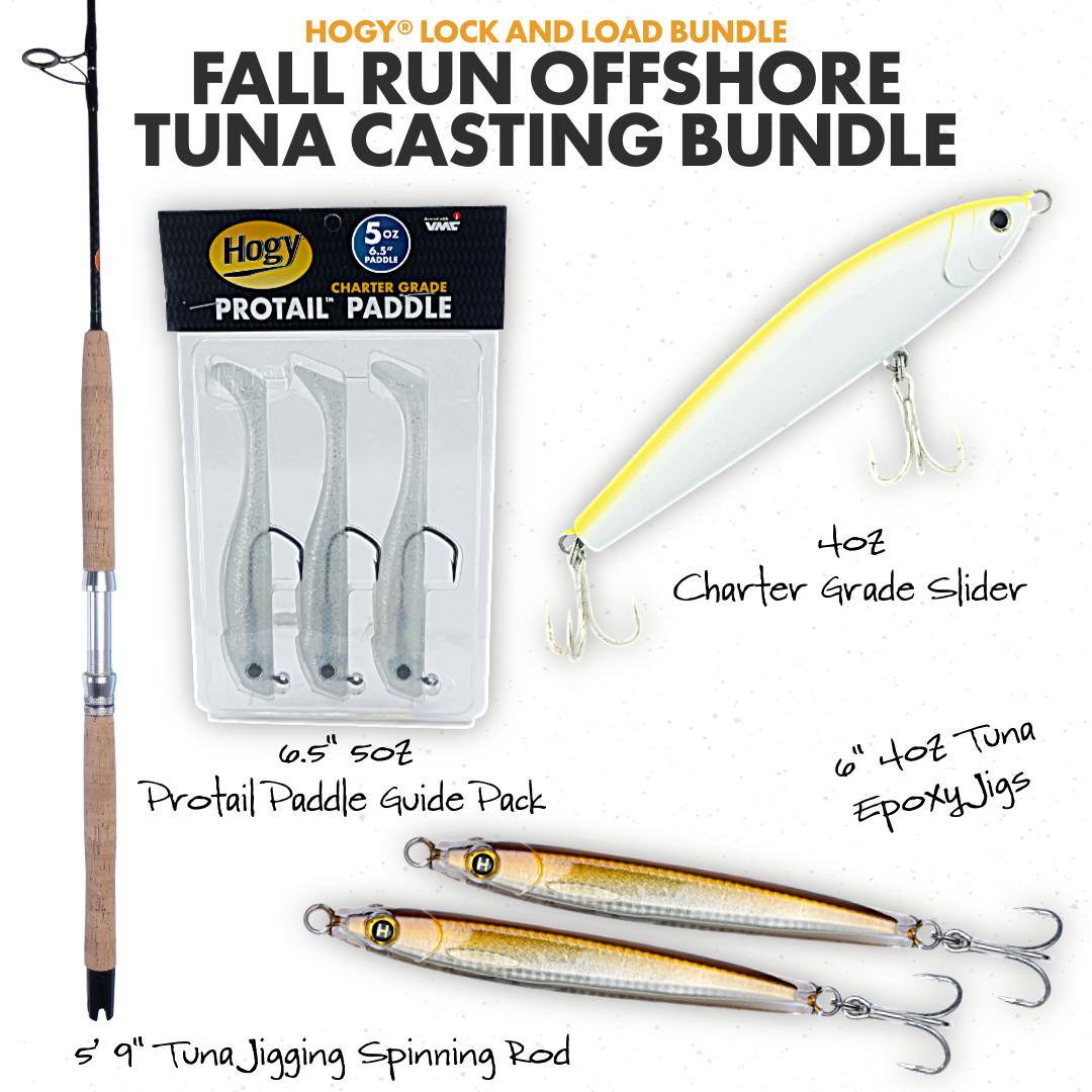 Tuna Casting Lock & Load (7' H Tuna Casting Rod + Lure Bundle)