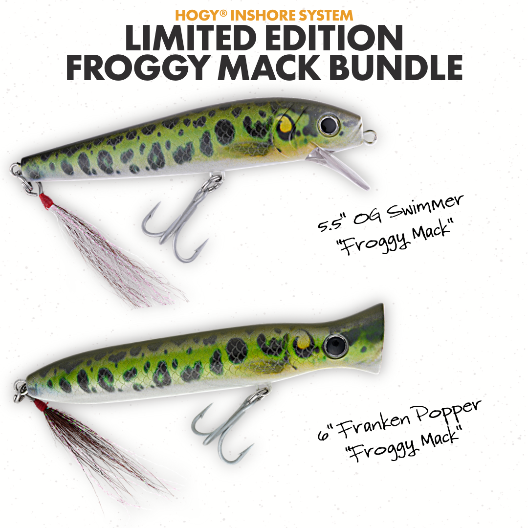 LTD: Froggy Mack 6" Franken Popper + 5.5" OG Swim Bundle (2pc)