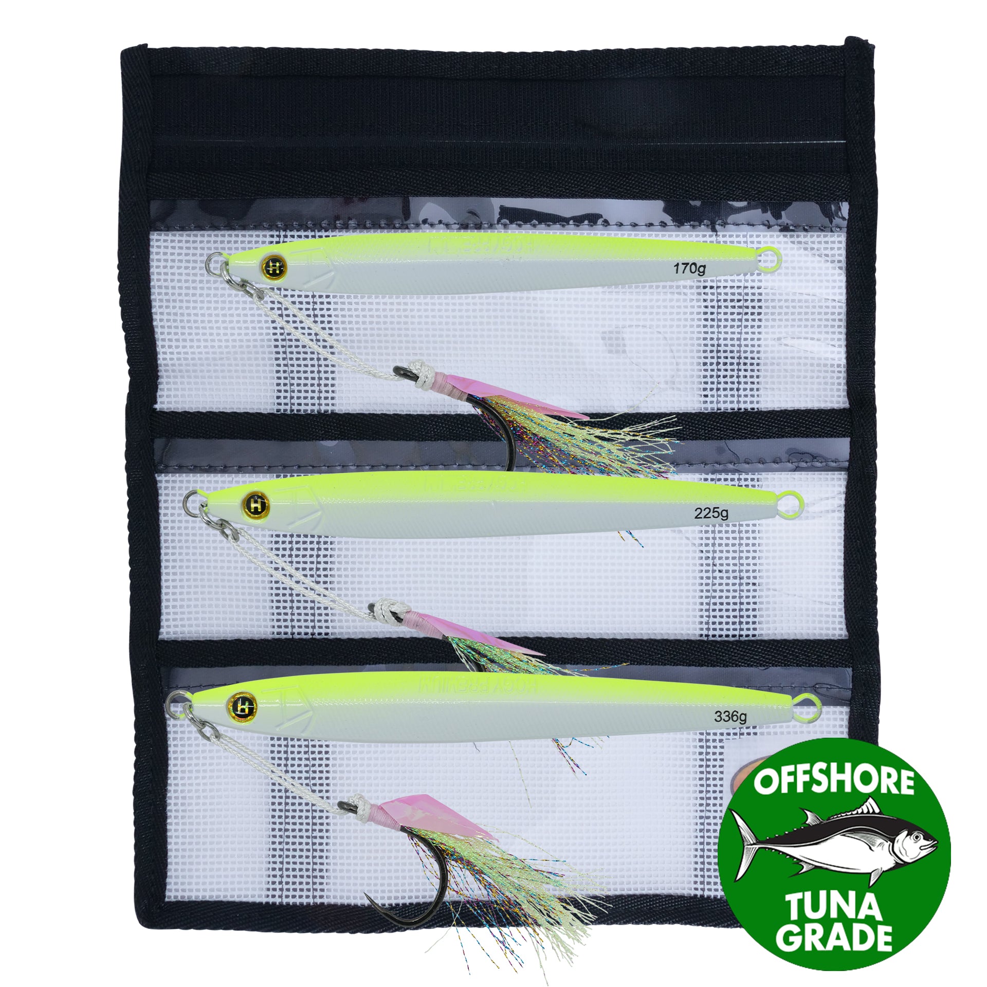 Tuna Jigging Bundle: Albie Crack Sand Eel Jigs (4pc)