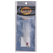 Inline VMC 7266 White Bucktail Teaser Hook