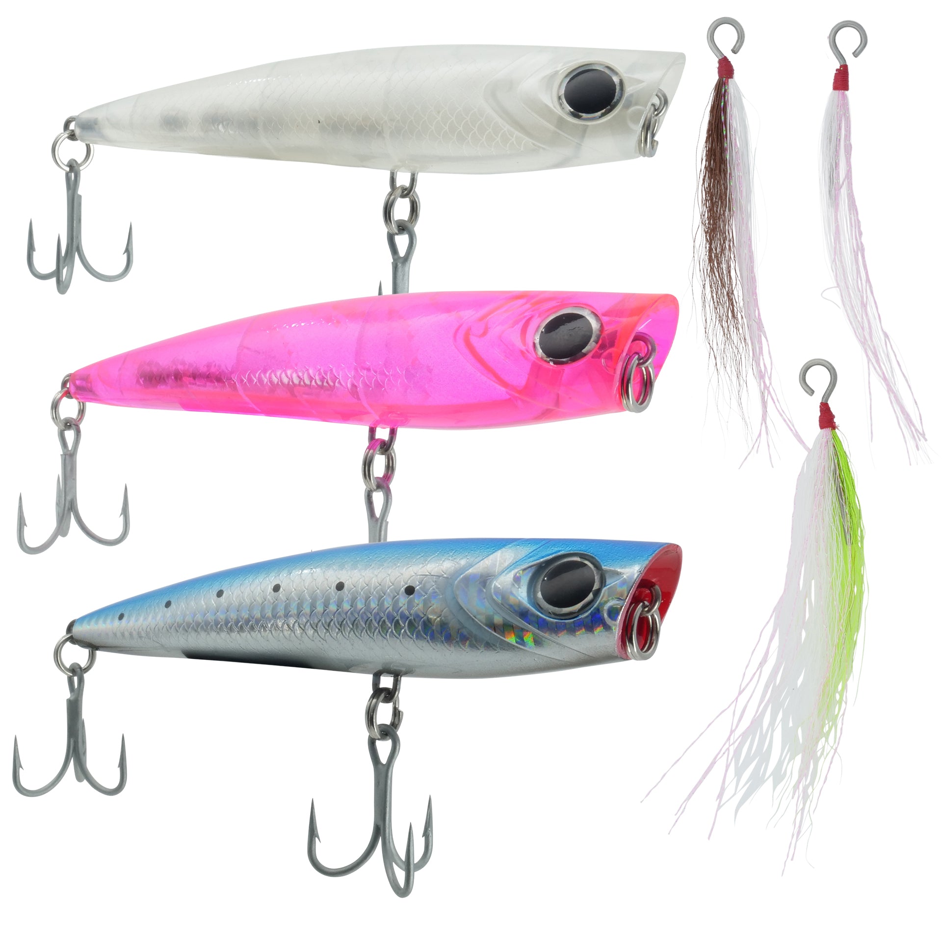 Charter Grade Popper: 1 5/8oz - 5.5inch Bundle (6pc)