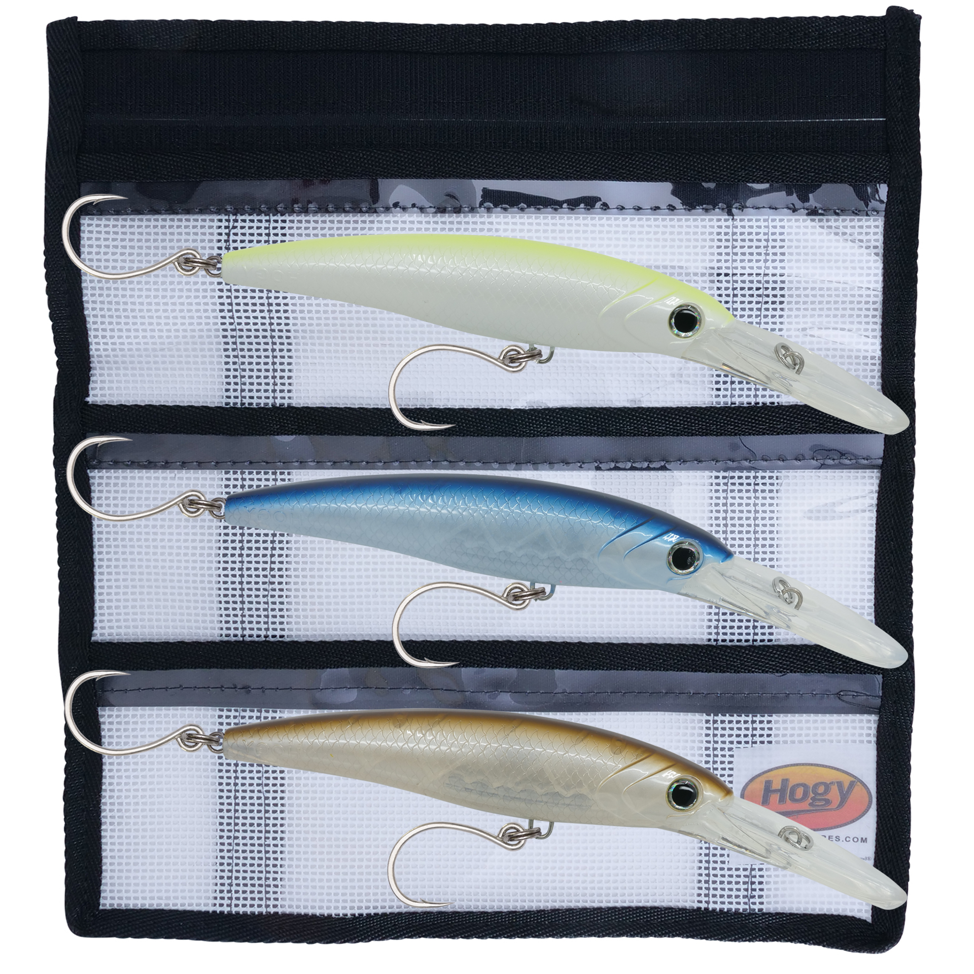 Charter Grade Swimming Plug: 7" 3.5oz In-Line Bundle (4pc)