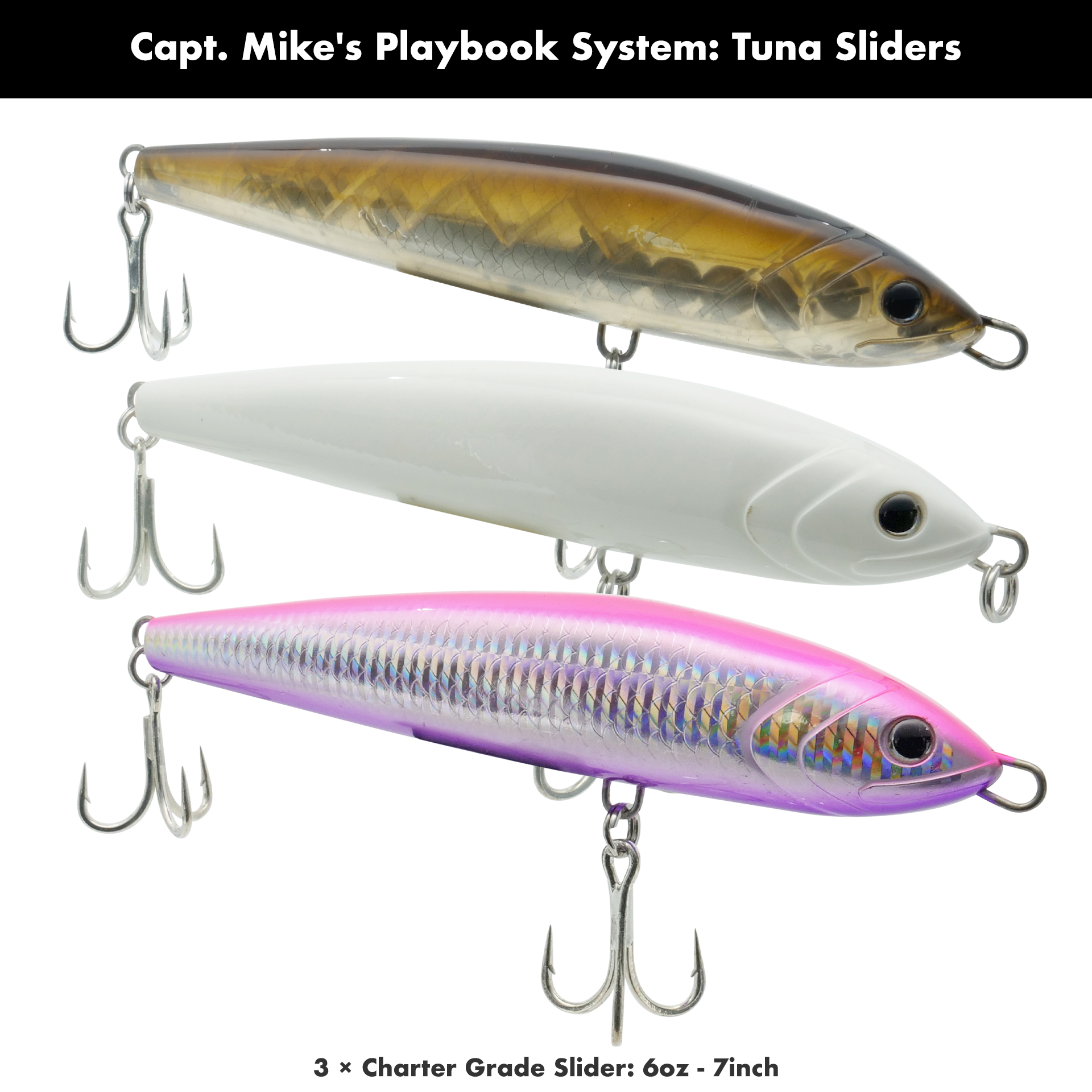 Capt. Mike's Playbook System Jig and Pop Tuna Crate