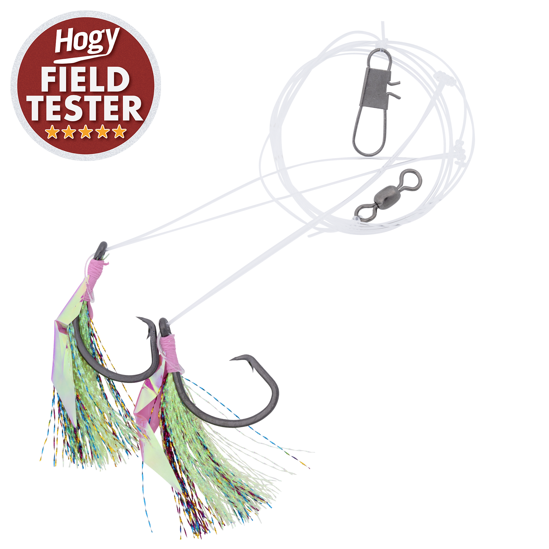 FTO: Jig-Biki Crystal Teaser - Circle Hook (2-Dropper)
