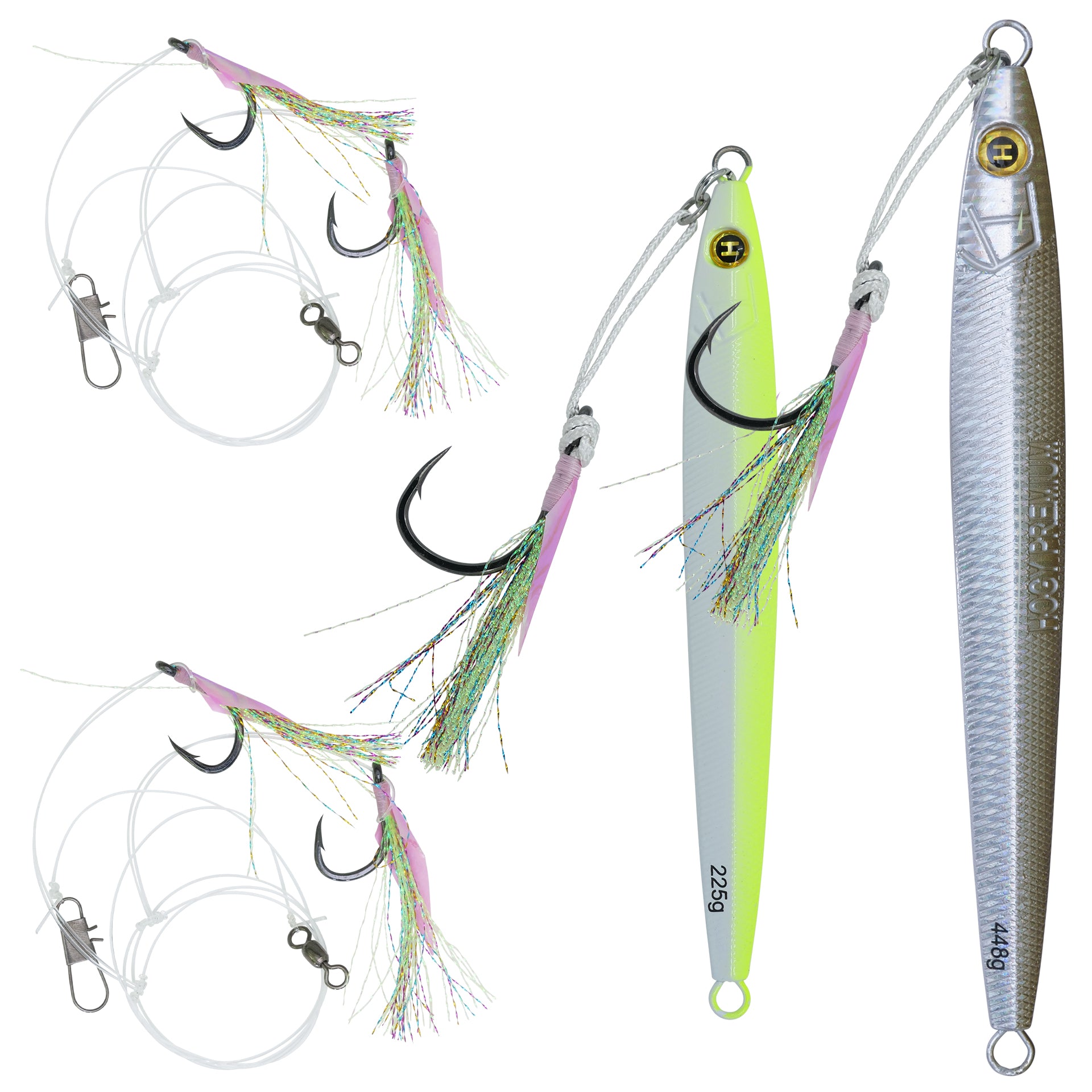 Offshore Groundfish Cod & Haddock Jigging Bundle (4pc)