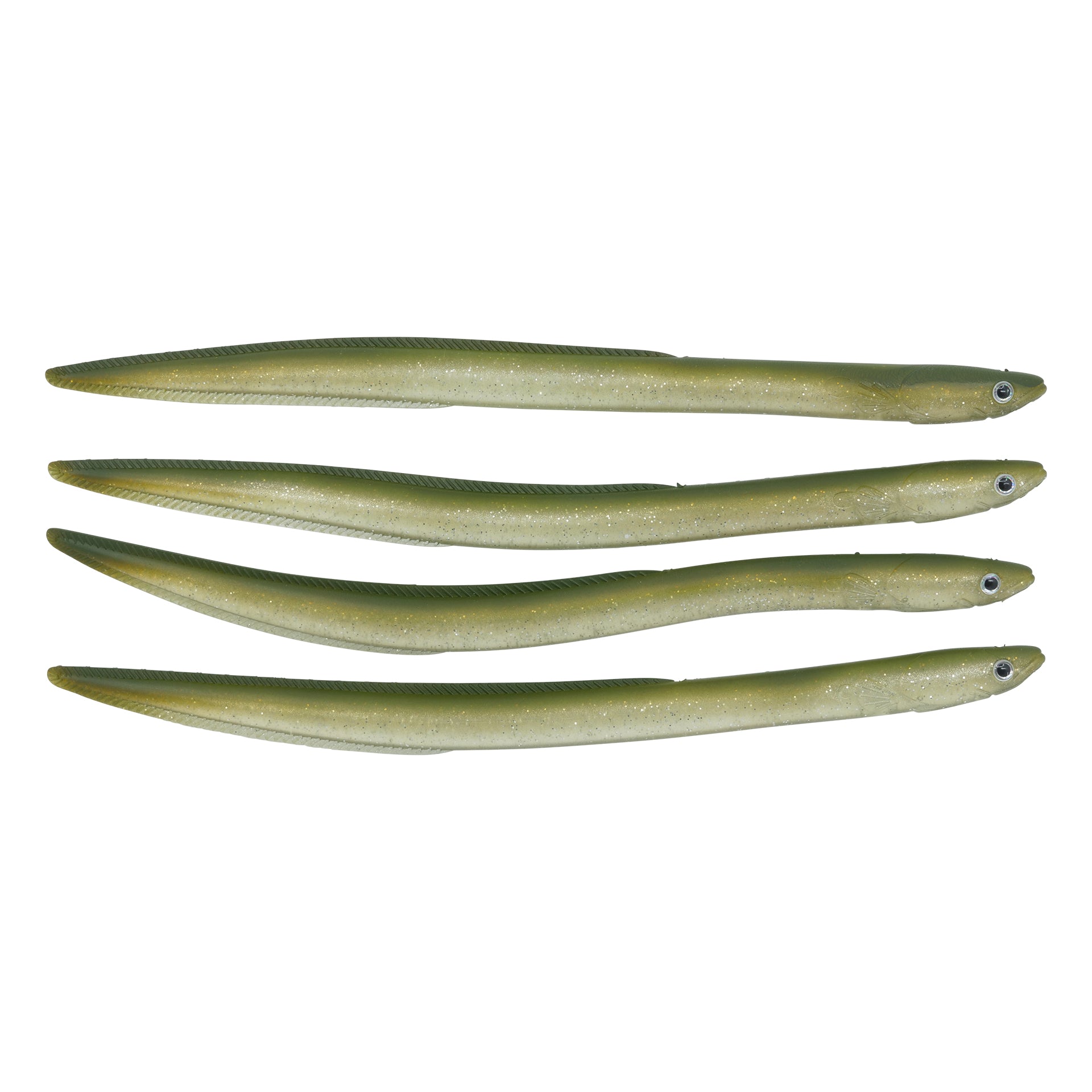 Skinny Surf Eel: 9" Unrigged (4pk)