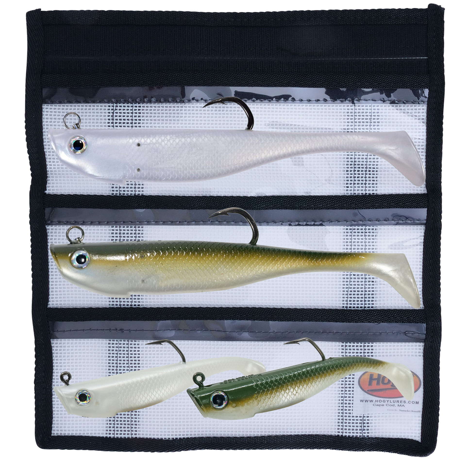 Tuna Protail Harness Paddle Swimbait Bundle (5pc)