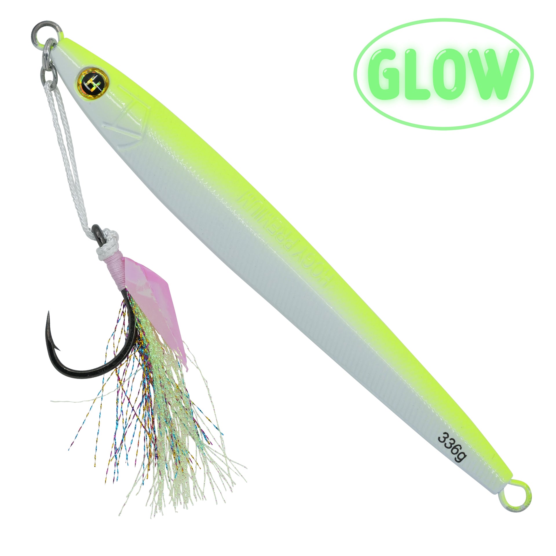 12oz (8") Sand Eel Jig Teaser Assist Hook