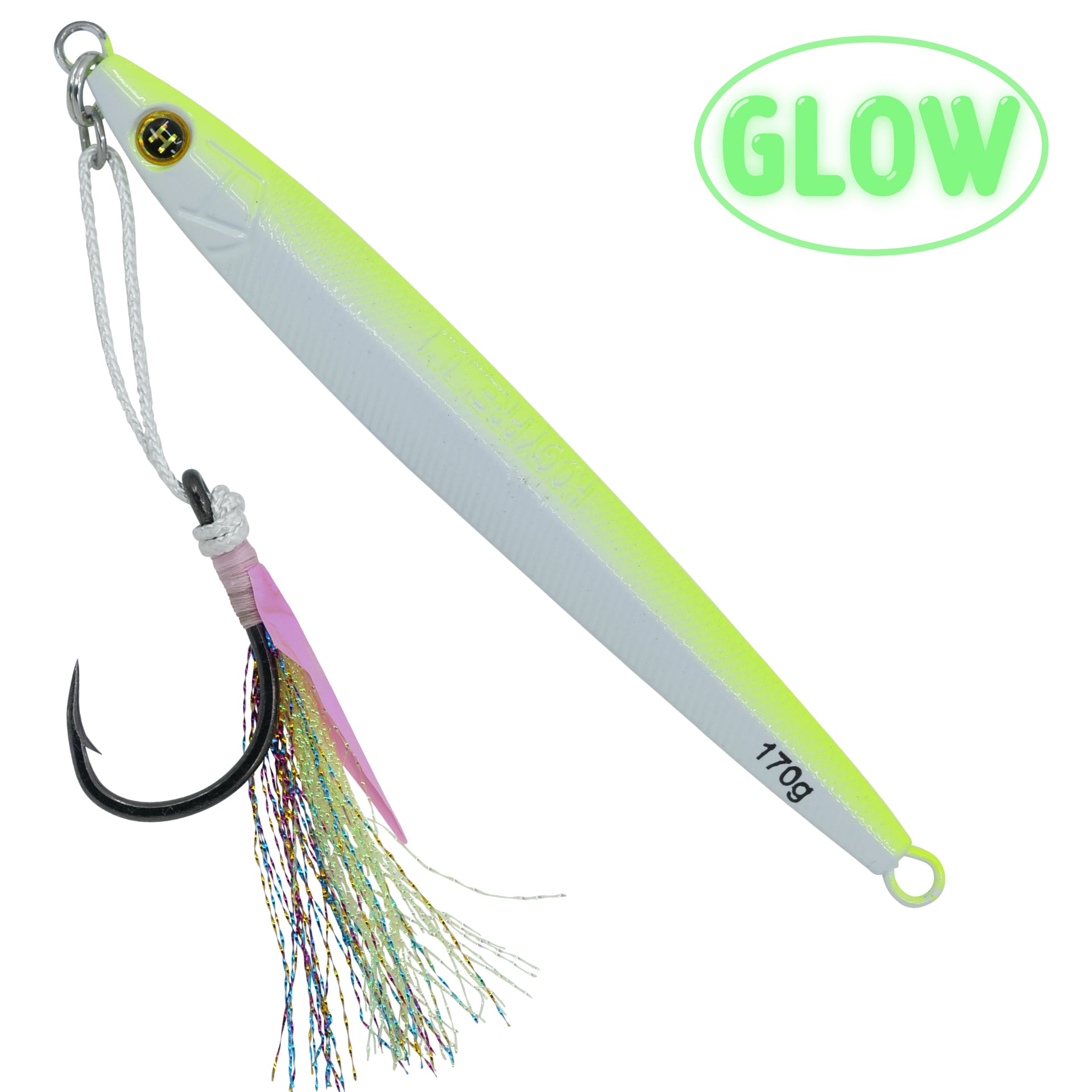 6.5oz (6") Sand Eel Jig Teaser Assist Hook