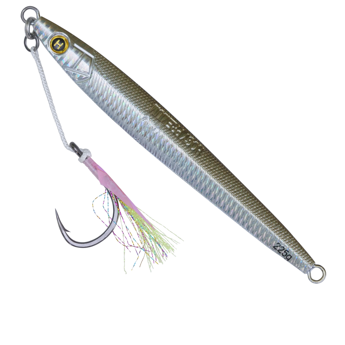 Hogy Sand Eel Jig with Assist Hook - Olive - 7