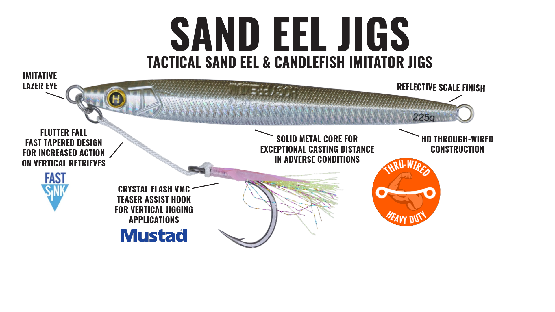 Sand Eel Jigs